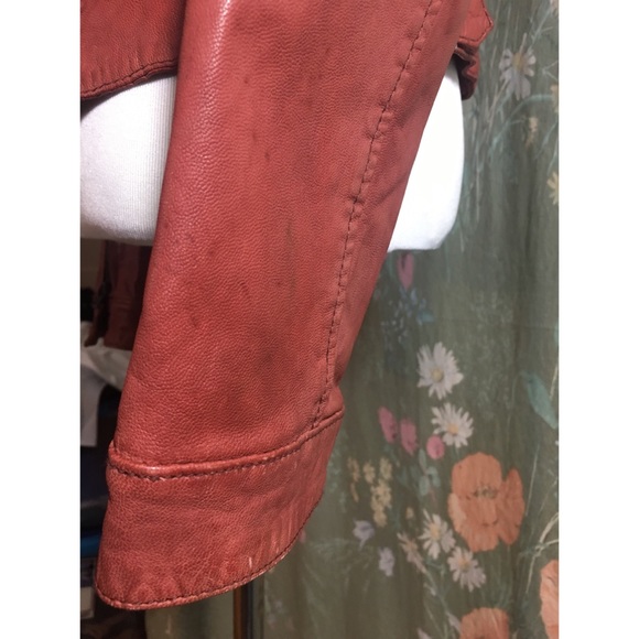 ❤️SOLD!! WILSON LEATHER Vintage Moto Jacket Sz Sm - Picture 8 of 8